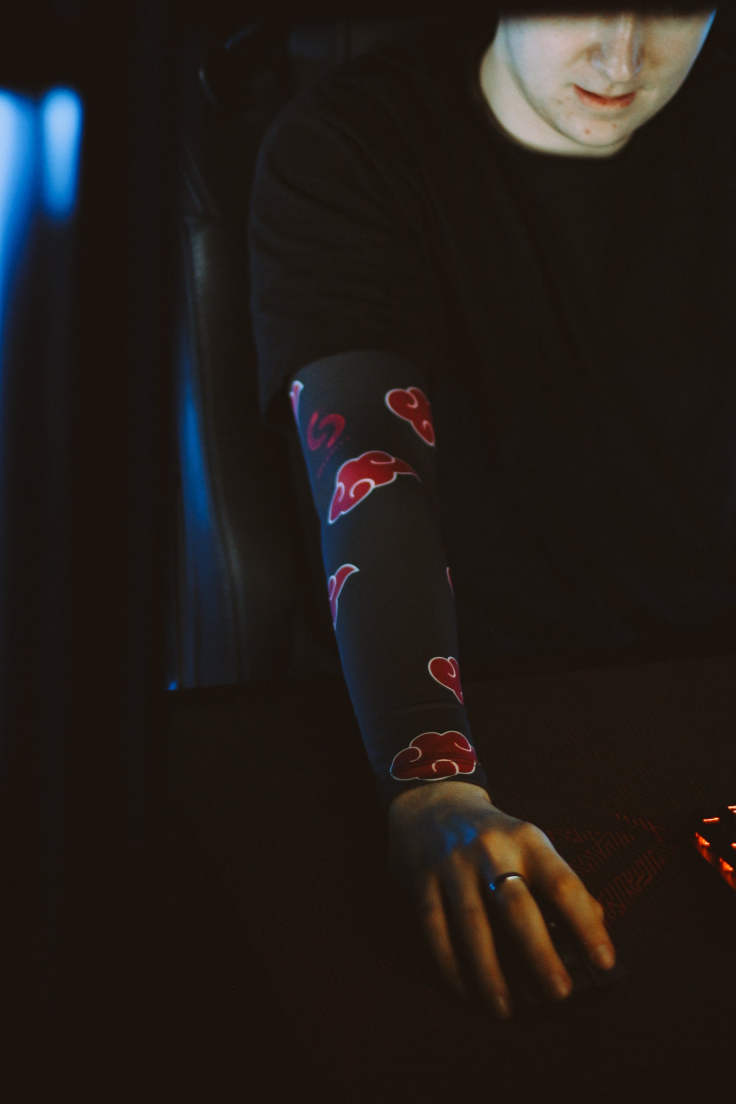 Gaming arm sleeve Classic Akatsuki Naruto Selerity