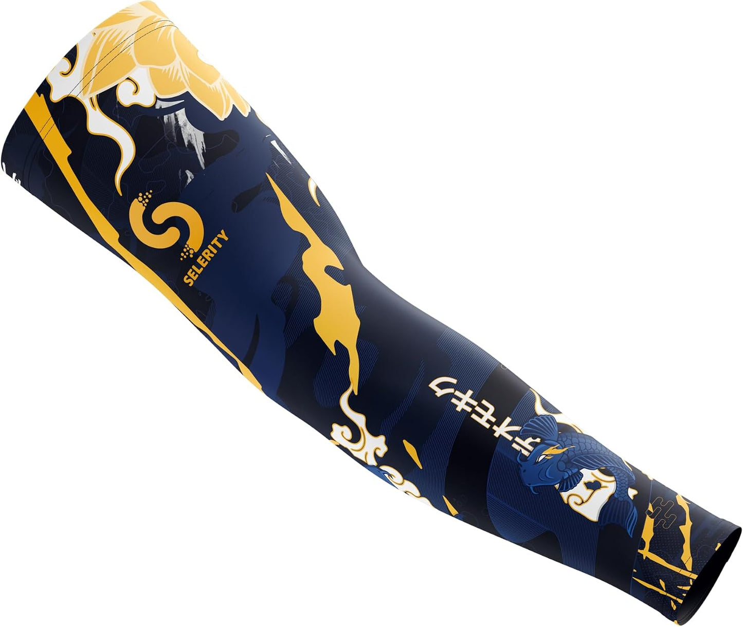 Gaming Arm Sleeve PC Sport compression esports gamer sleeve 1.0 Japanese Tattoo Selerity