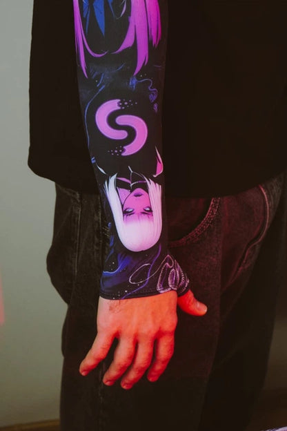 Gaming Arm Sleeve PC Sport compression esports gamer sleeve 2.0 Violet Luna Selerity