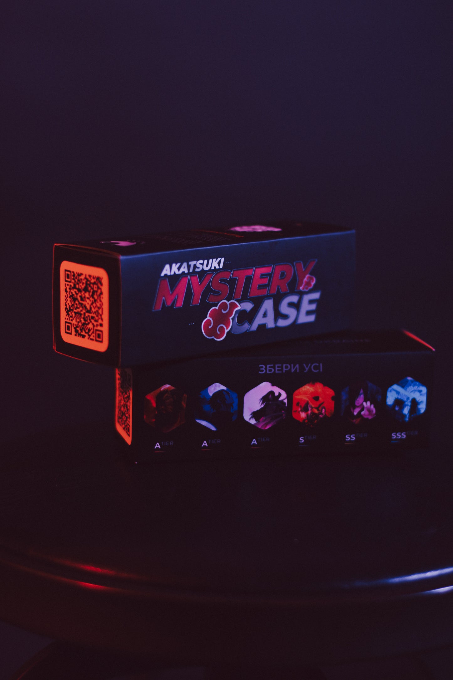 Mystery case Akatsuki with gaming arm sleeves