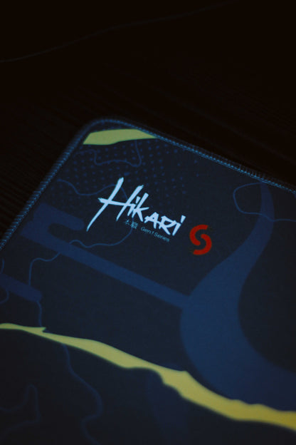 Pro Gaming Mouse Pad XL 35.5” x 15.8”, Thick(4mm) - Control + Speed - Waterproof - Non-Slip Base - Extended Extra Large Desk Mat 900x400x4mm (Hikari Blue).