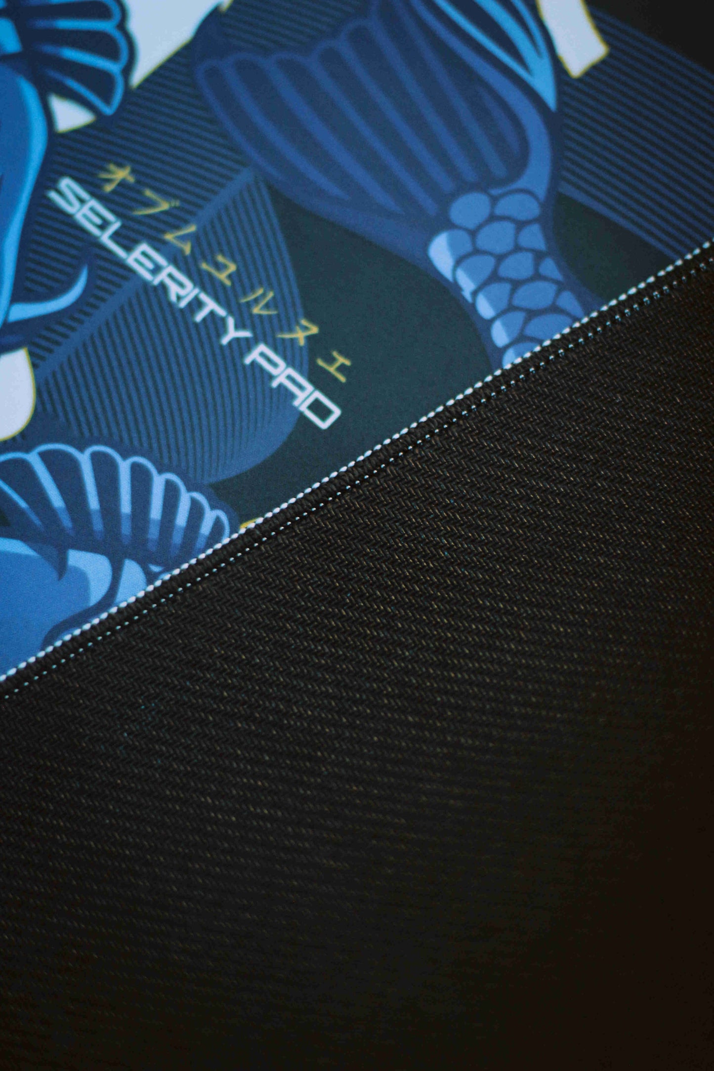 Pro Gaming Mouse Pad XL 35.5” x 15.8”, Thick(4mm) - Control + Speed - Waterproof - Non-Slip Base - Extended Extra Large Desk Mat 900x400x4mm (Hikari Blue).