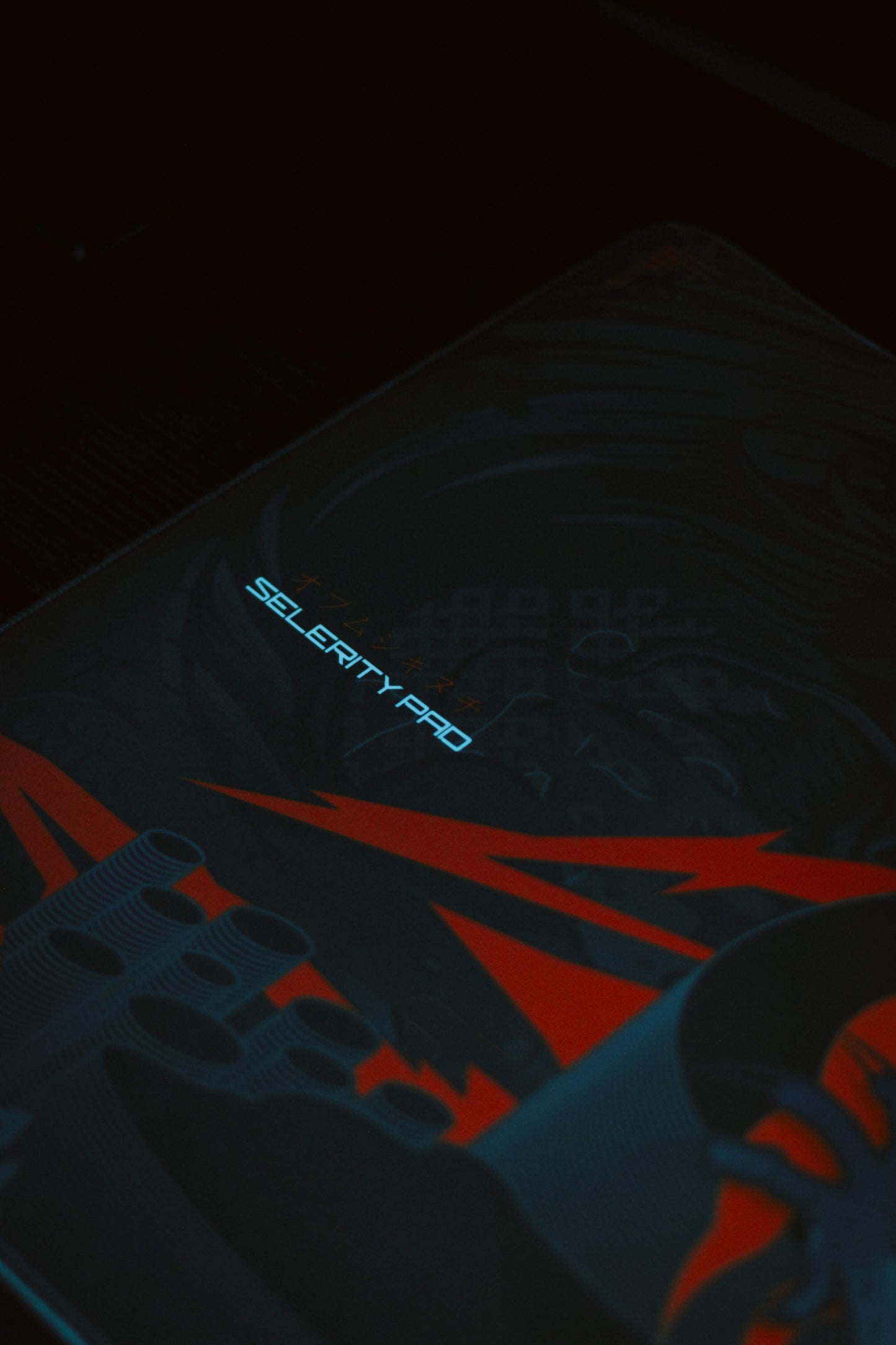 Pro Gaming Mouse Pad XL 35,5" х 15,8", Thick(4mm) - Control + Speed - Waterproof - Non-Slip Base - Extended Extra Large Desk Mat 900х400x4mm (Tatsu Orange Ocean)