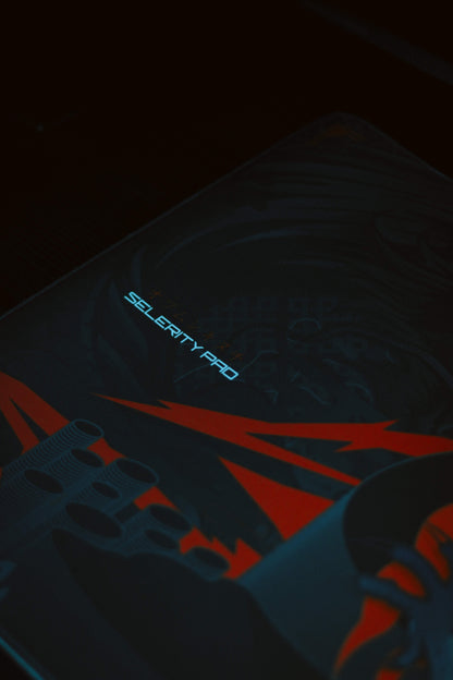 Pro Gaming Mouse Pad XL 35,5" х 15,8", Thick(4mm) - Control + Speed - Waterproof - Non-Slip Base - Extended Extra Large Desk Mat 900х400x4mm (Tatsu Orange Ocean)