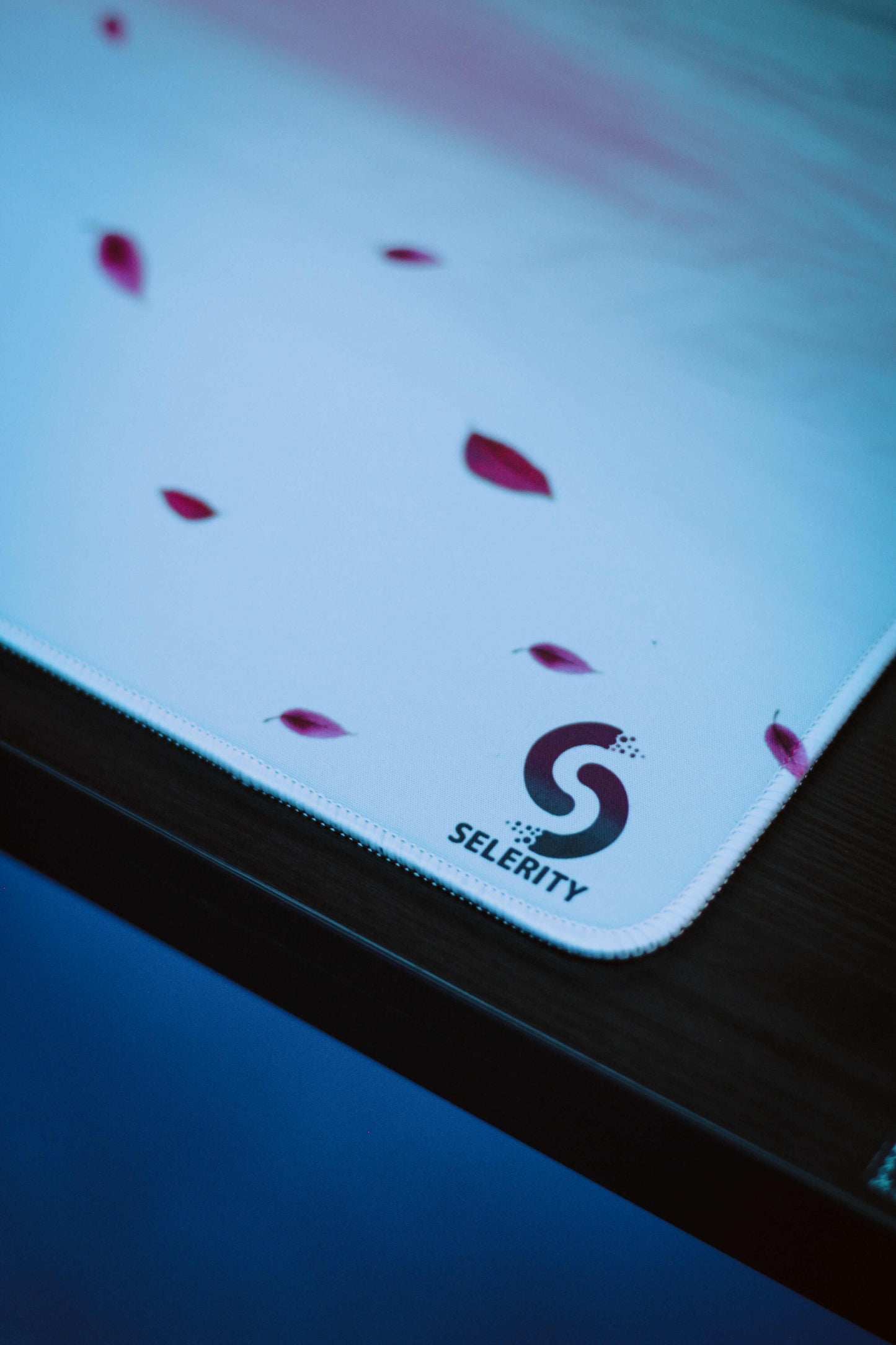 Pro Gaming Mouse Pad XL 35,5" х 15,8", Thick(4mm) - Control + Speed - Waterproof - Non-Slip Base - Extended Extra Large Desk Mat 900х400x4mm (Sakura White)